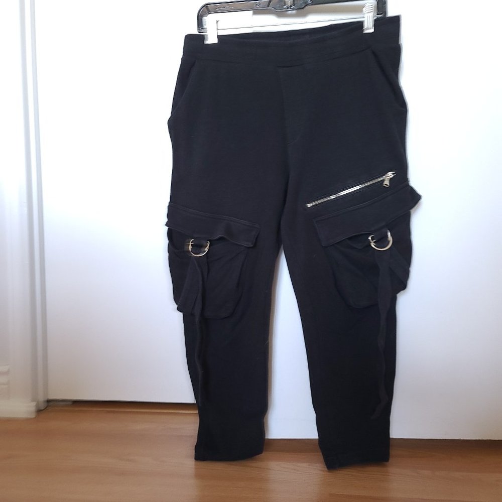 Zara Man cropped cargo joggers